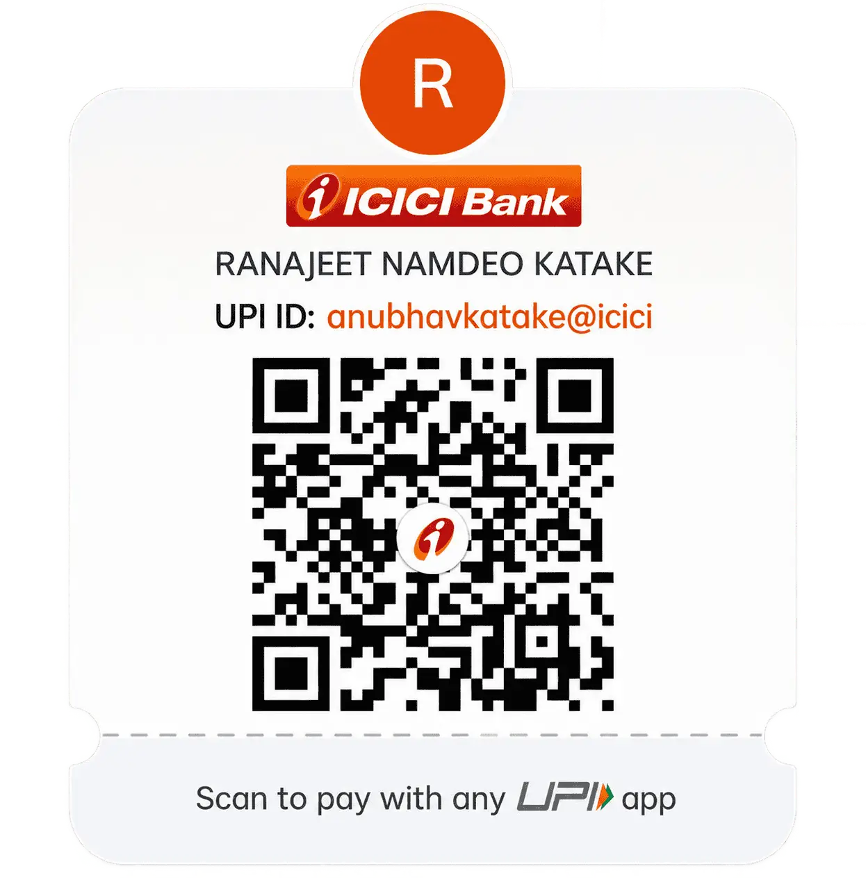 UPI QR Code